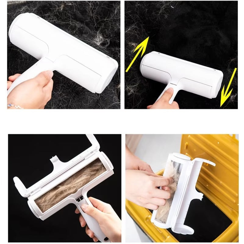 Pet Hair Remover Roller – Reusable Fur Cleaner for Cats & Dogs